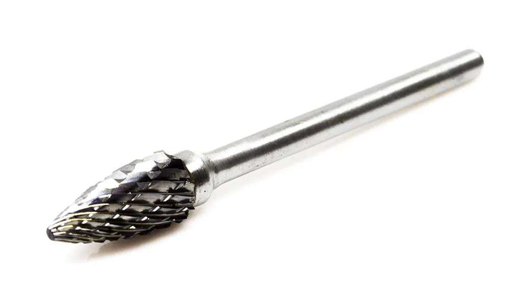 SG-51 Pointed Tree Shape Premium Tungsten Carbide Burr