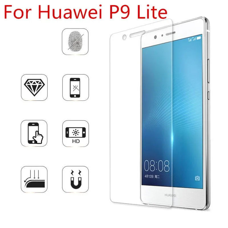 Tempered Glass For Huawei P9 Lite Screen Protector Premium 9H 2.5D 0.3mm Anti-scratch Protection Film for Huawei P9 Lite Glass