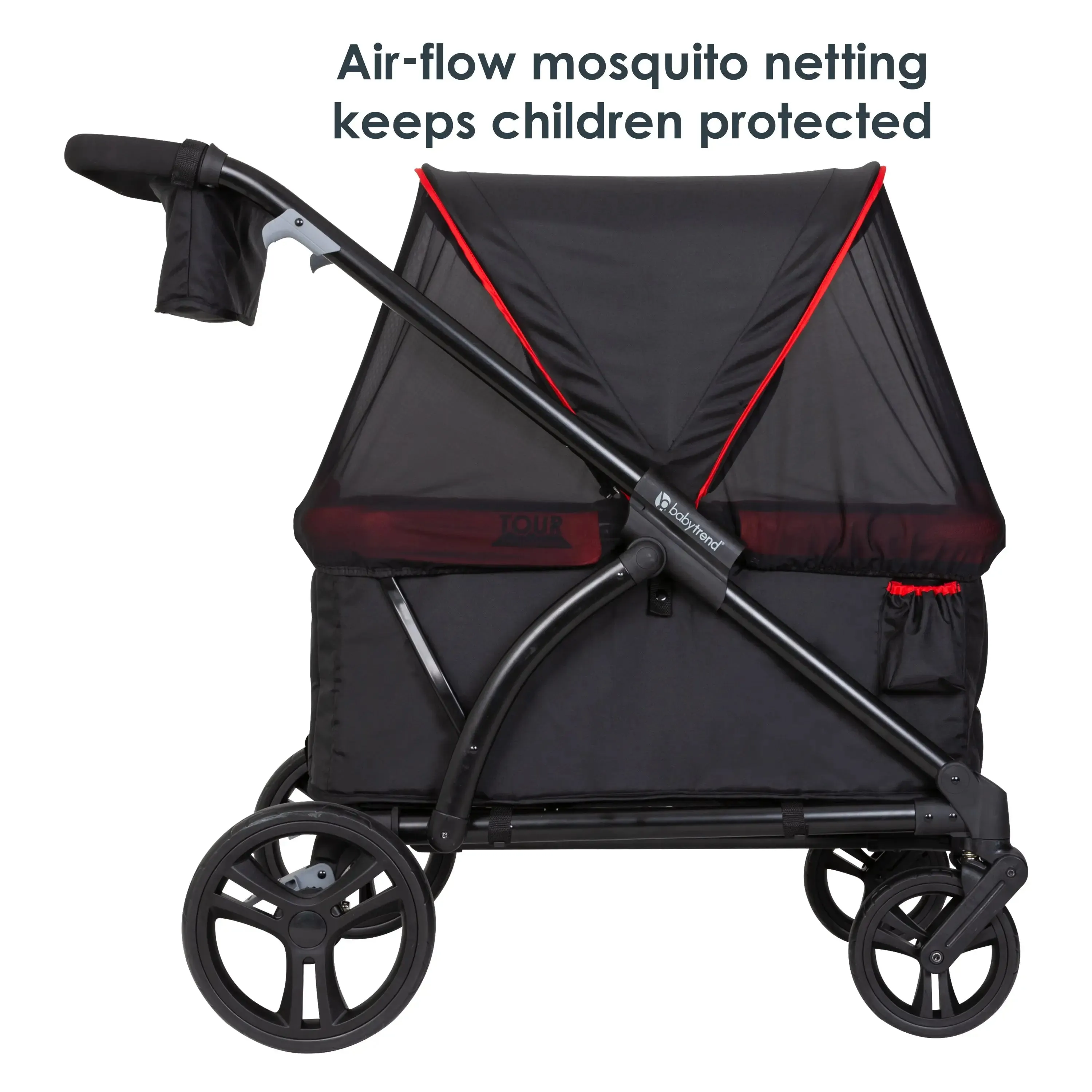 Tour™ 2-in-1 Stroller Wagon in Mars Red (Walmart Exclusive)