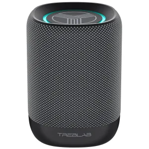 TREBLAB HD-Mini - Small Bluetooth Speaker, 25H Playtime, TWS Dual Pairing, 10W Portable Speakers with TF Card/ USB Slot, RGB Lights, IPX5 Waterproof Speaker, Wireless Speaker for Home, Office, Outdoor