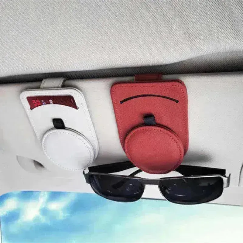 Universal Car Glasses Holder Sun Visor Eyeglasses Clip