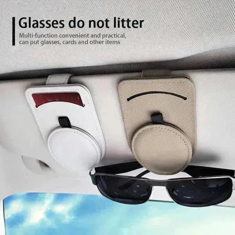 Universal Car Glasses Holder Sun Visor Eyeglasses Clip