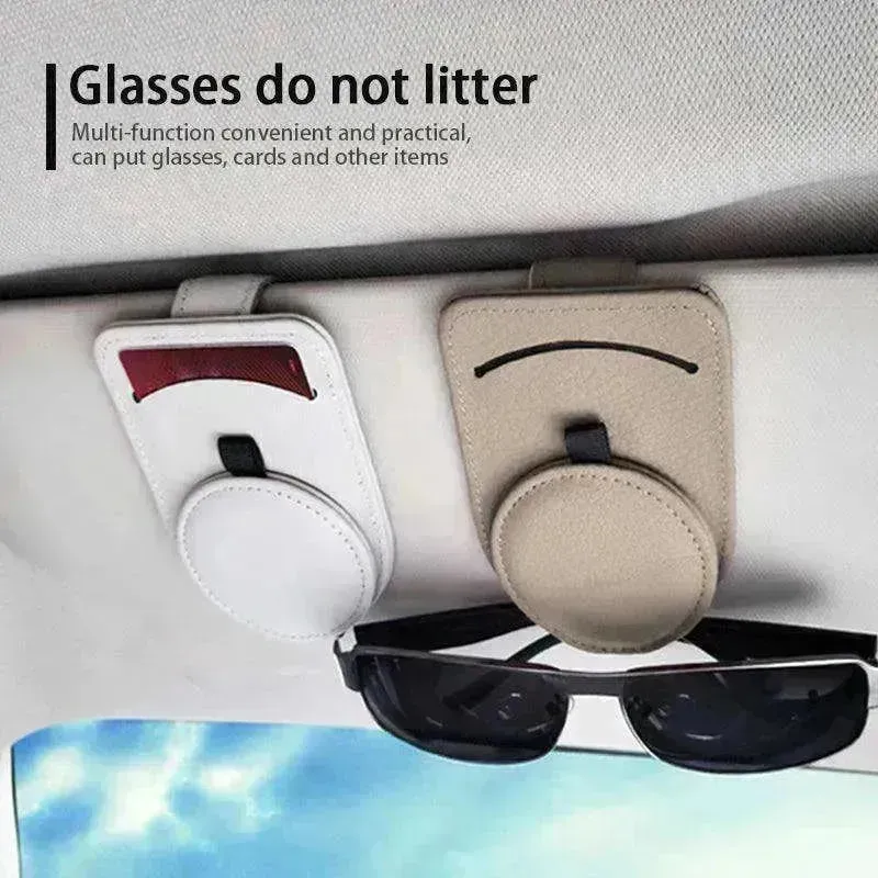 Universal Car Glasses Holder Sun Visor Eyeglasses Clip