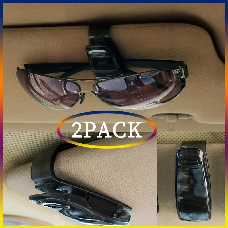 Universal Eyeglasses Clip Car Storage Accessory for Sunglasses Perfect Gift