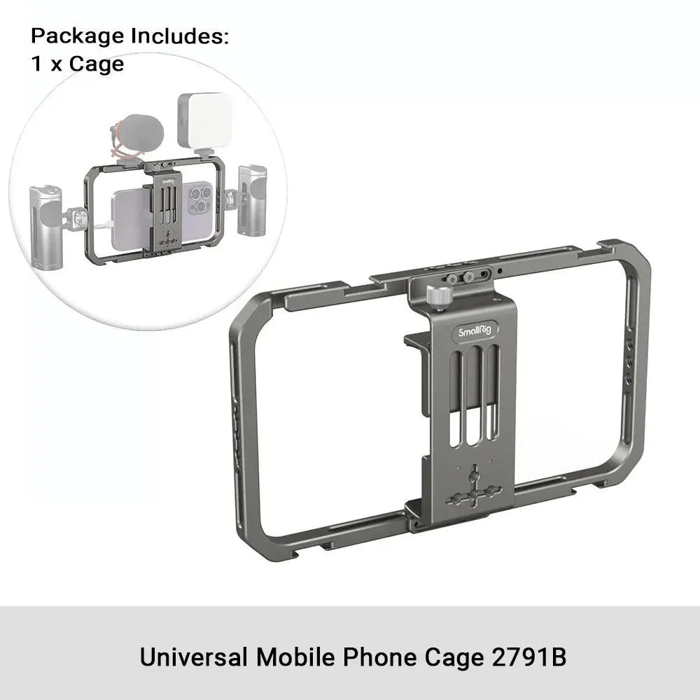 Universal Power Bank Holder for DSLR and Smartphone - Secure Clamp for iPhone 14 and Compatible Power Banks