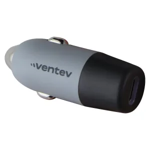 Ventev 20W USB-C Car Charger (CC20-BK-HD257380) - Gray / Black