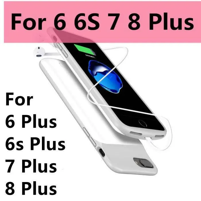 Xilecaly High-Capacity Power Bank Case for iPhone 15 Pro Max, 14, 13, 12 Mini, and More